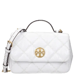 White Leather Handbag