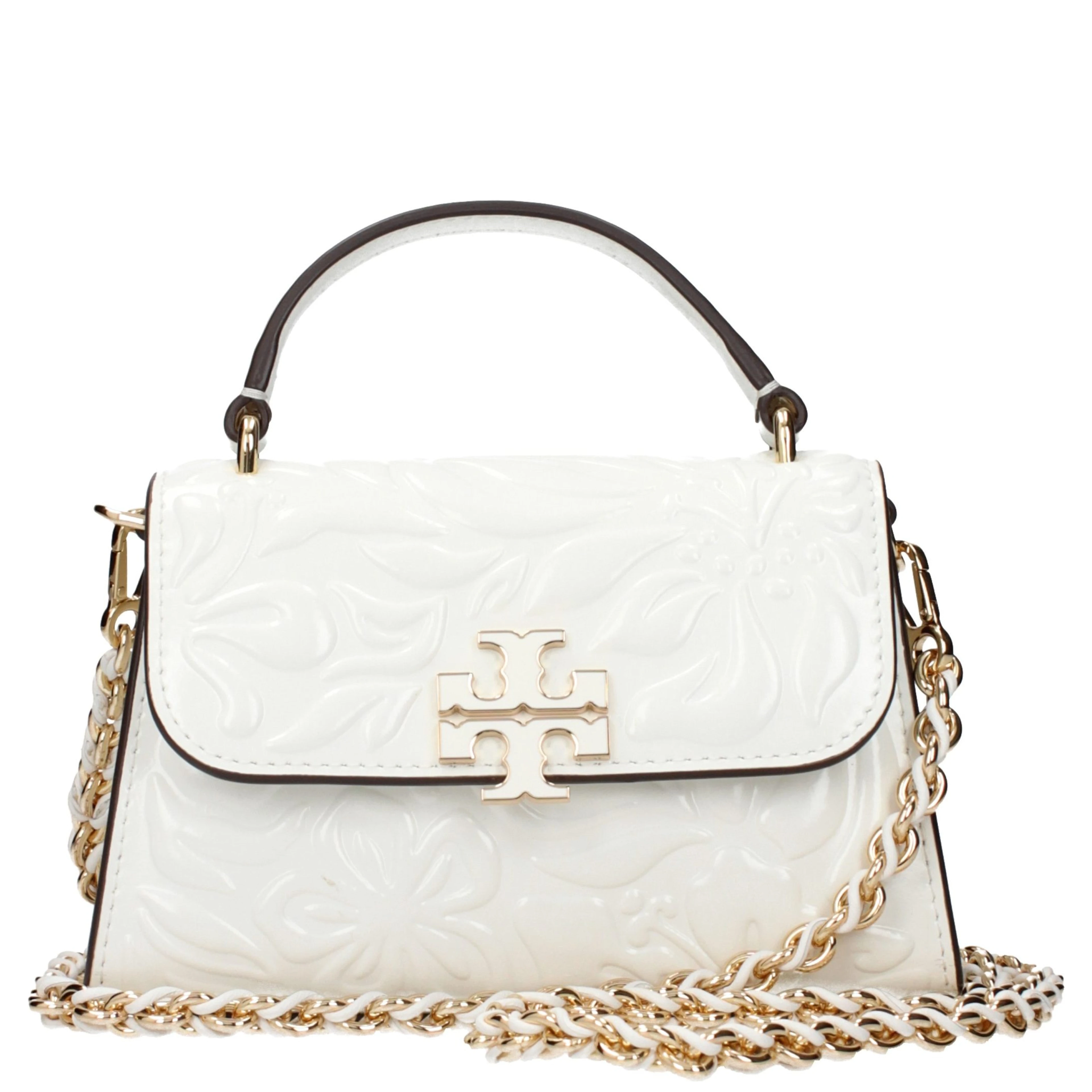 White Leather Handbag