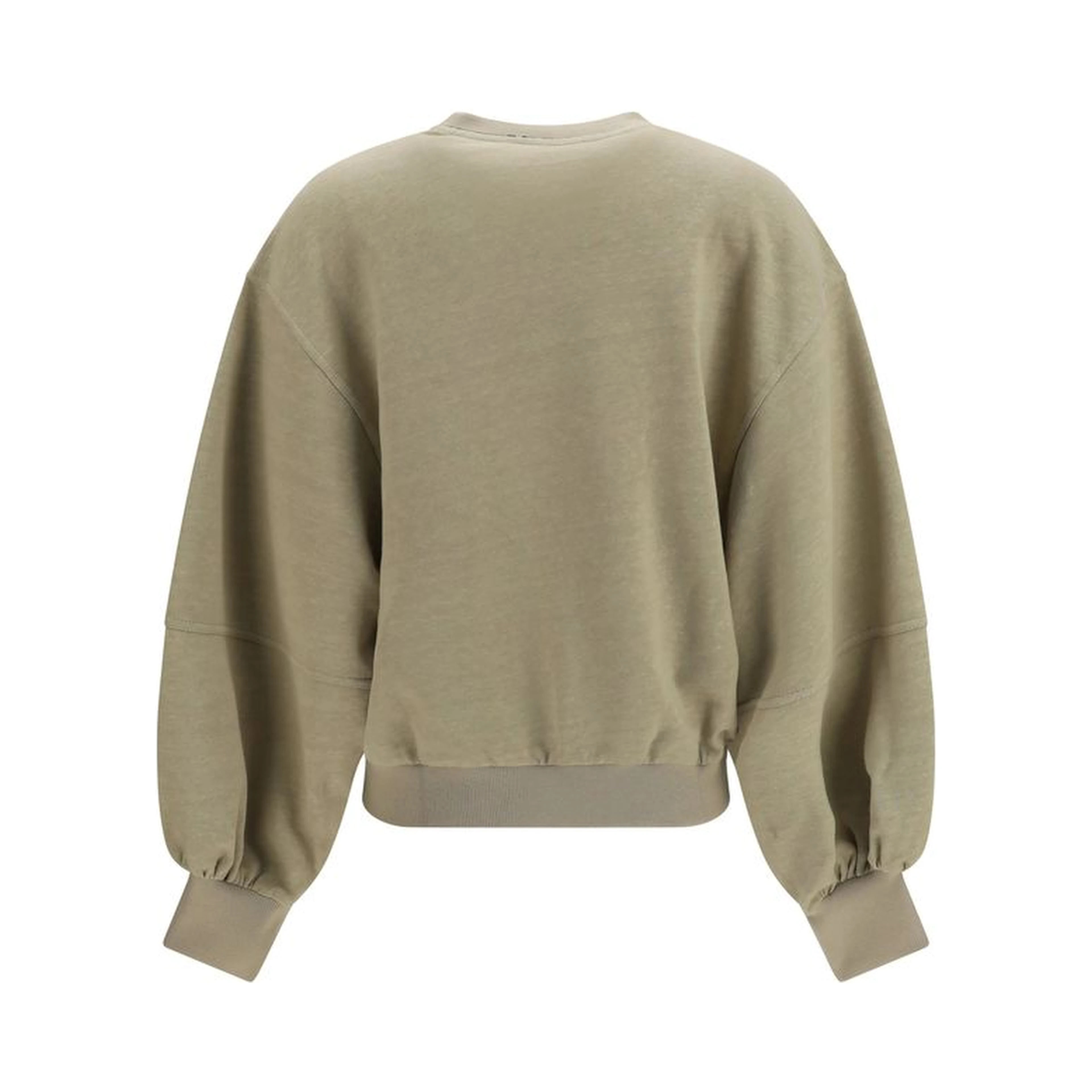 Beige Cotton Sweatshirt