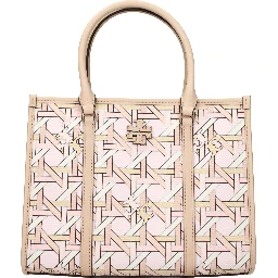 Pink Fabric Handbag