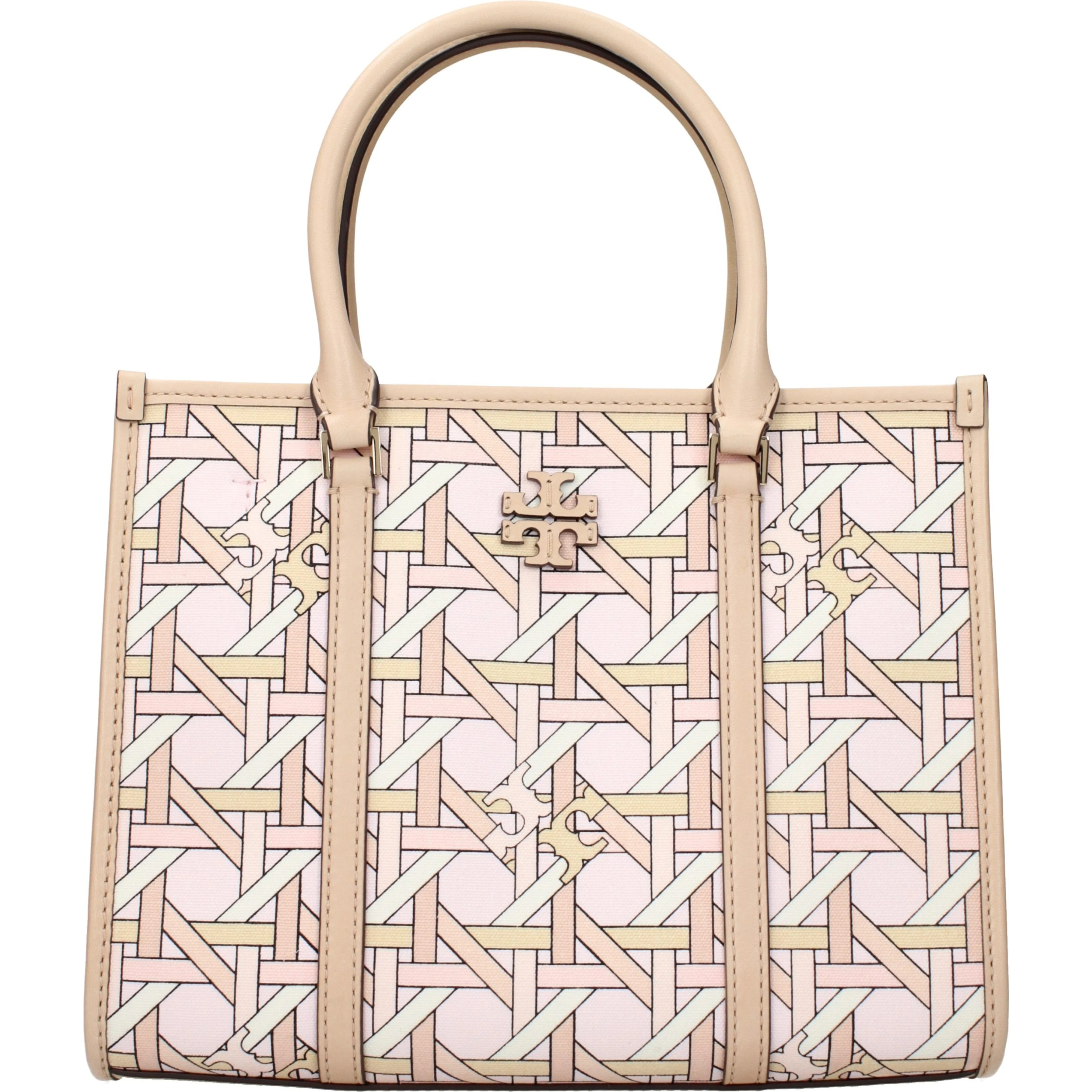 Pink Fabric Handbag