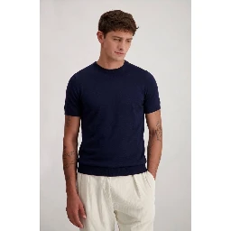 Blue Wool Sweatshirt