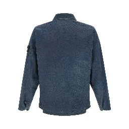 Blue Cotton Blouse