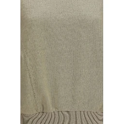 Beige Cotton Sweatshirt
