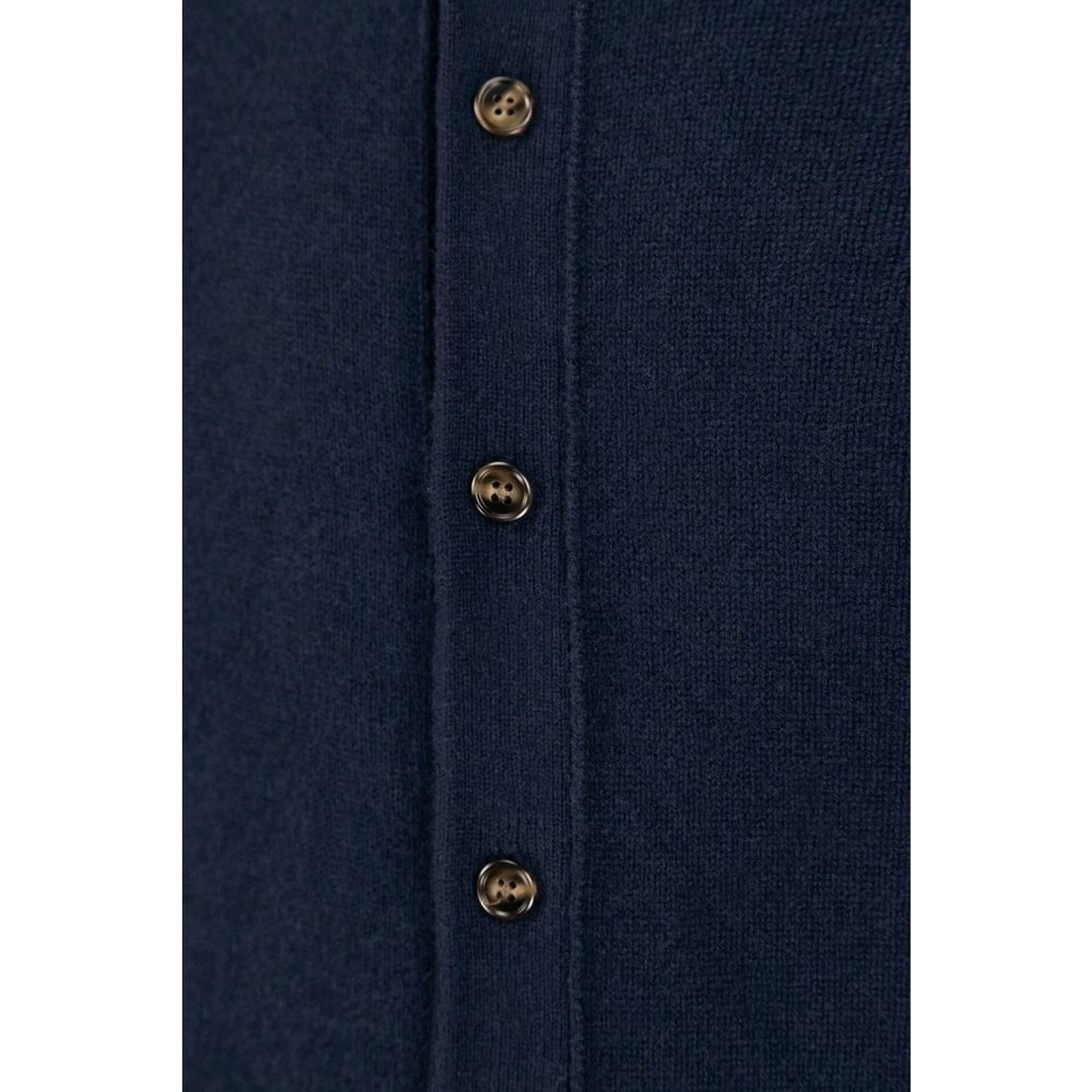 Blue Wool Cardigan