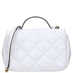 White Leather Handbag