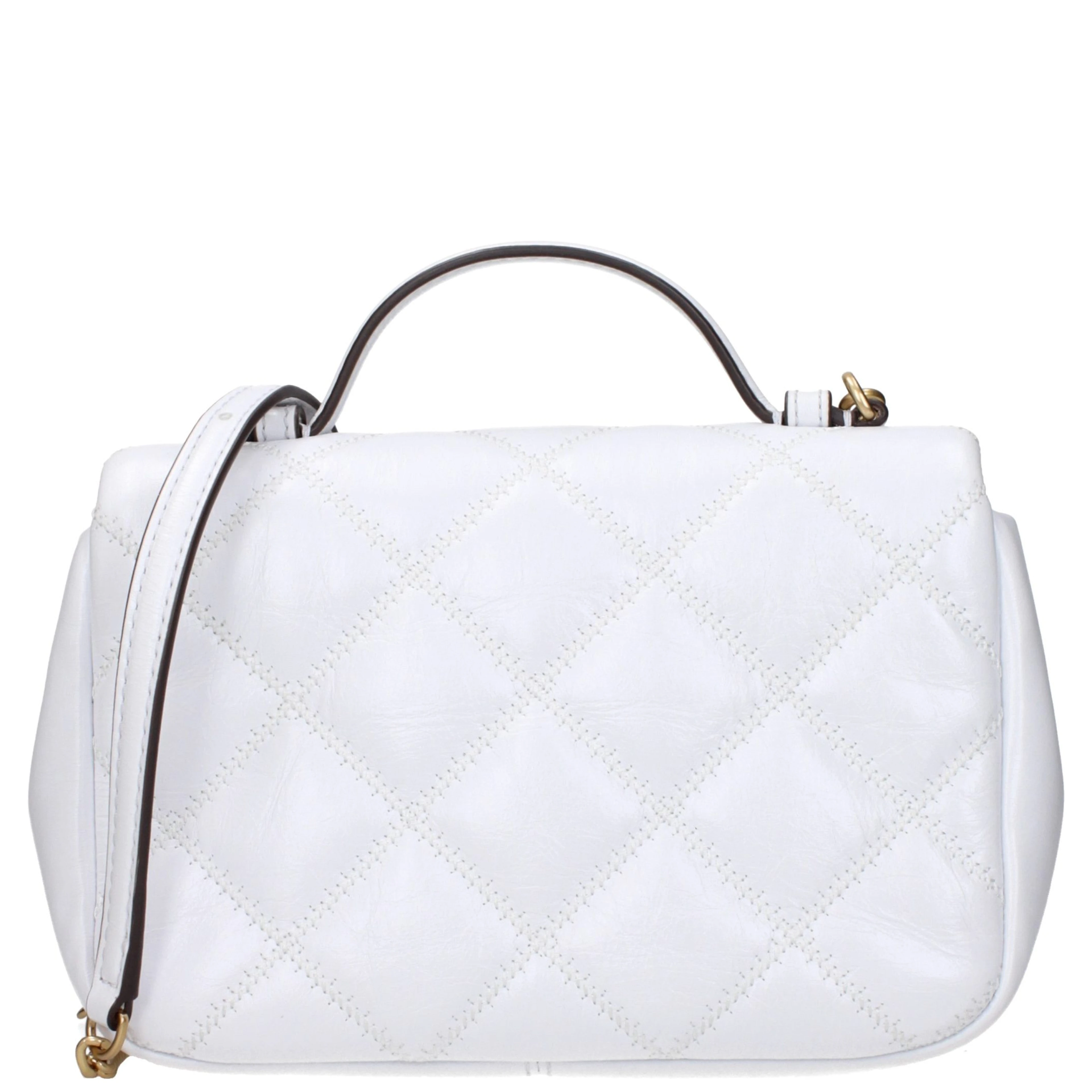 White Leather Handbag