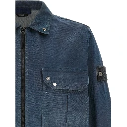 Blue Cotton Blouse