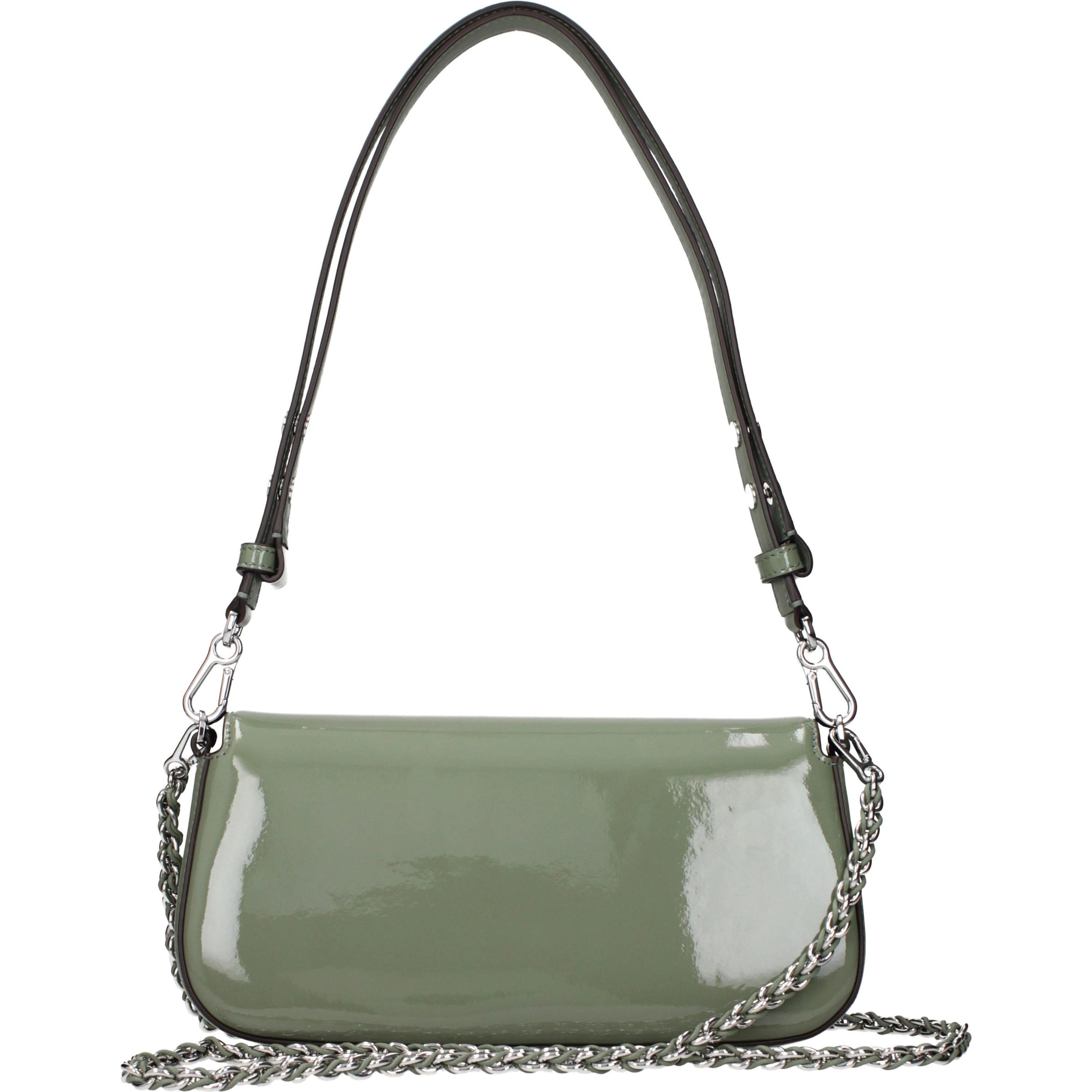 Green Leather Shoulder Bag