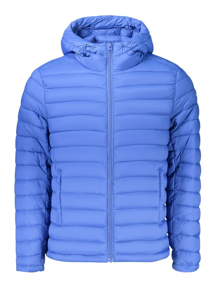Blue Polyamide Men's Jacket