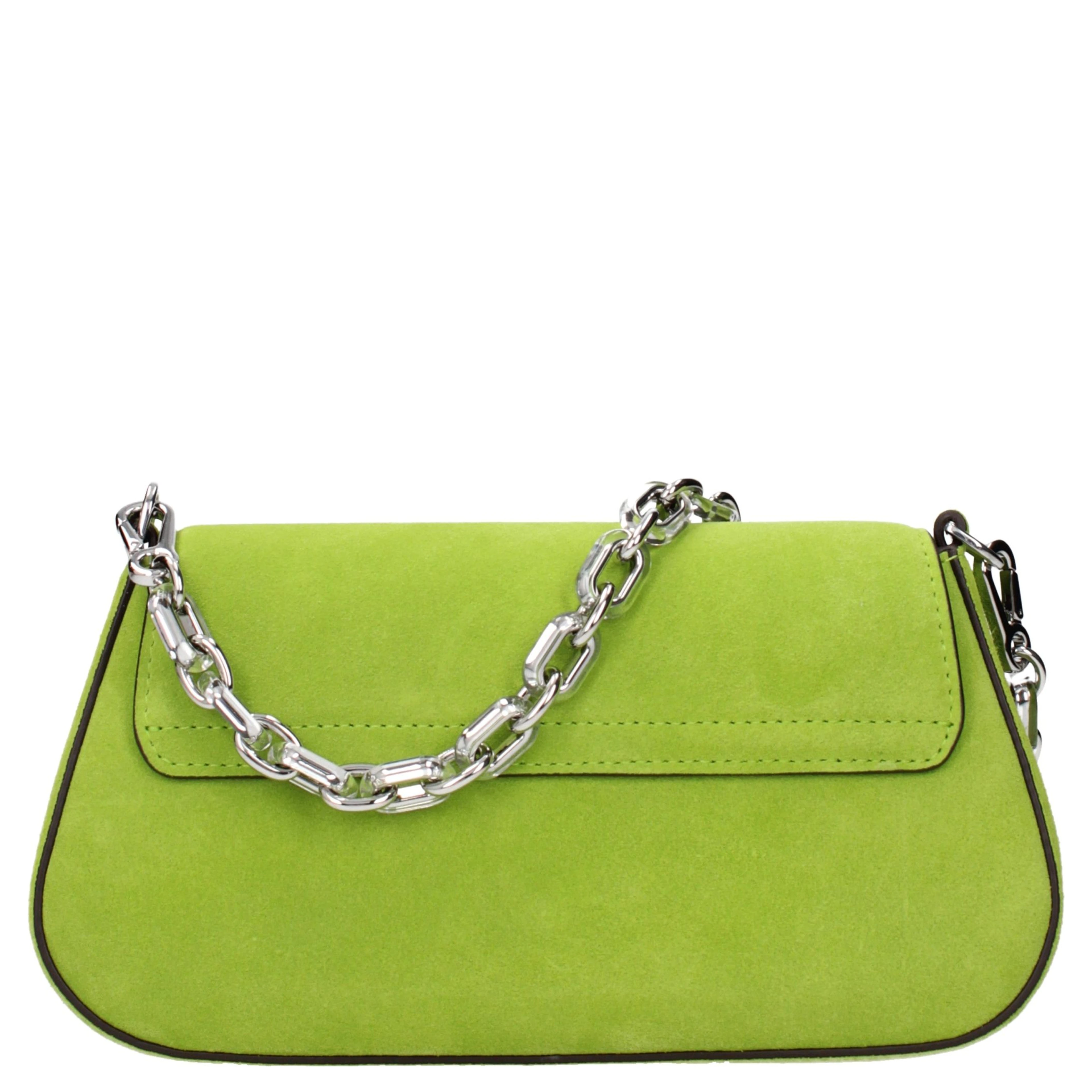 Green Leather Handbag