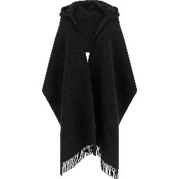 Black Wool Scarf