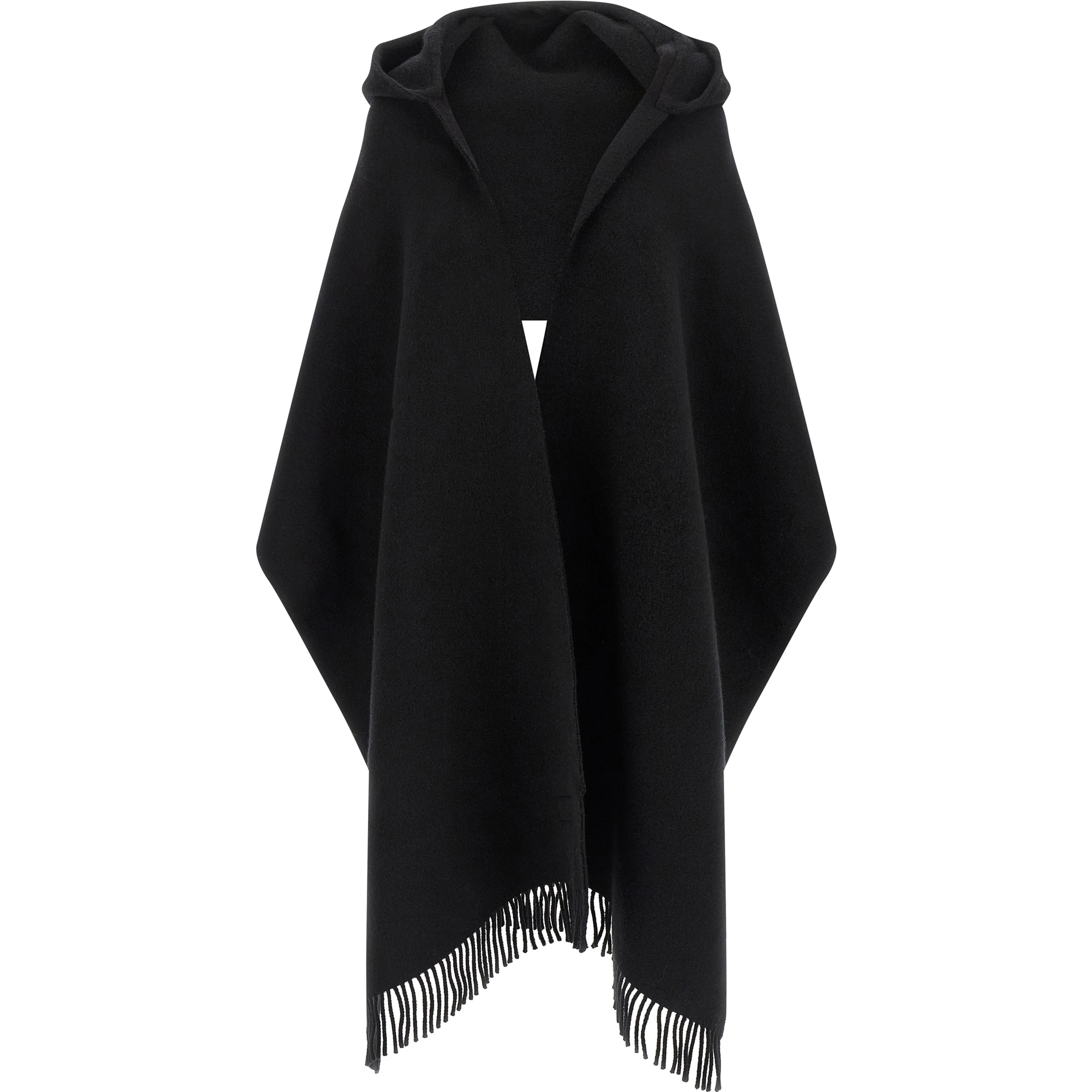 Black Wool Scarf
