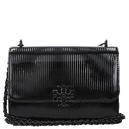 Black Leather Crossbody Bag
