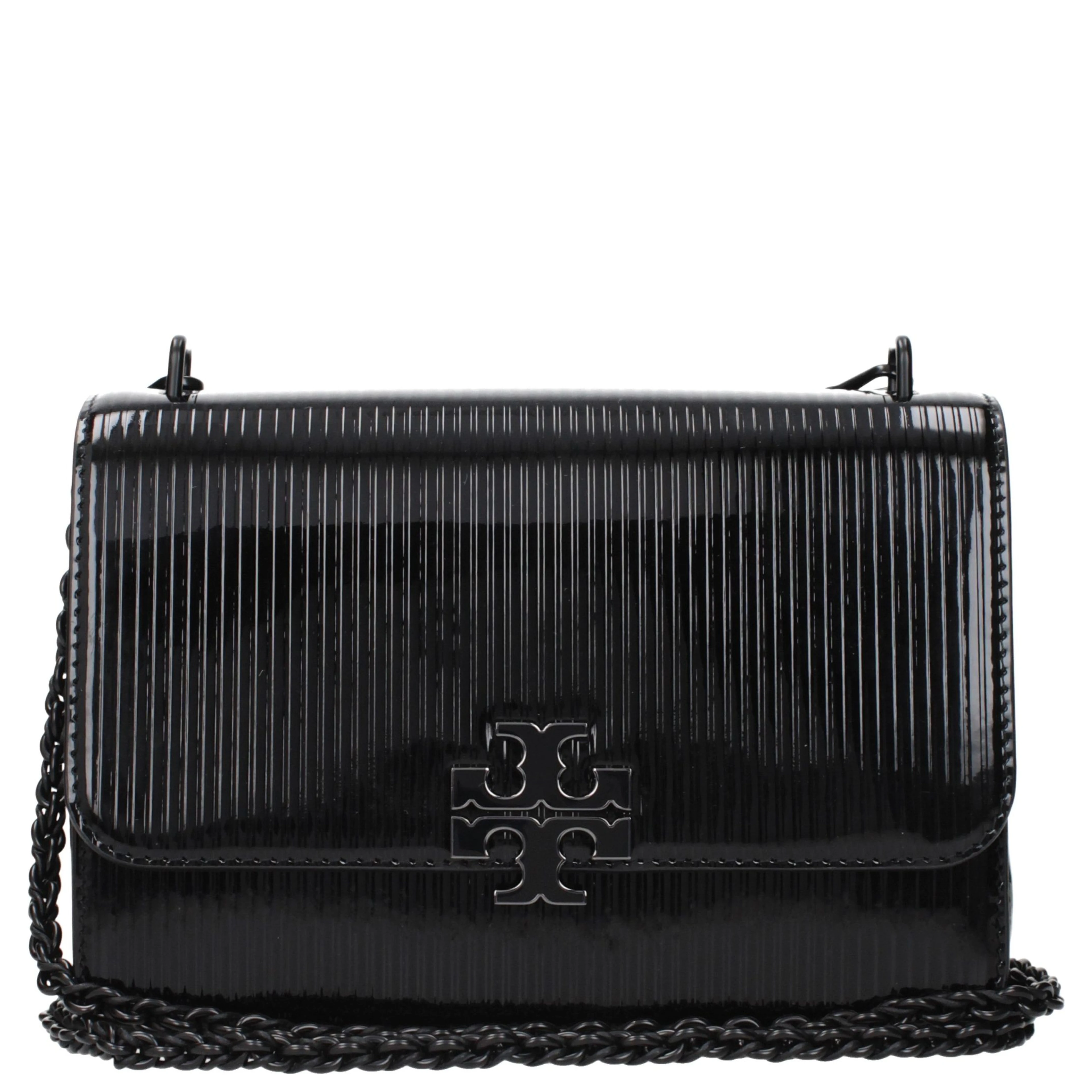 Black Leather Crossbody Bag
