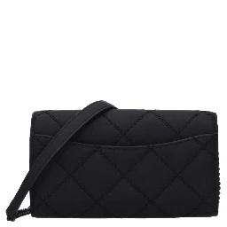 Black Leather Clutch Bag