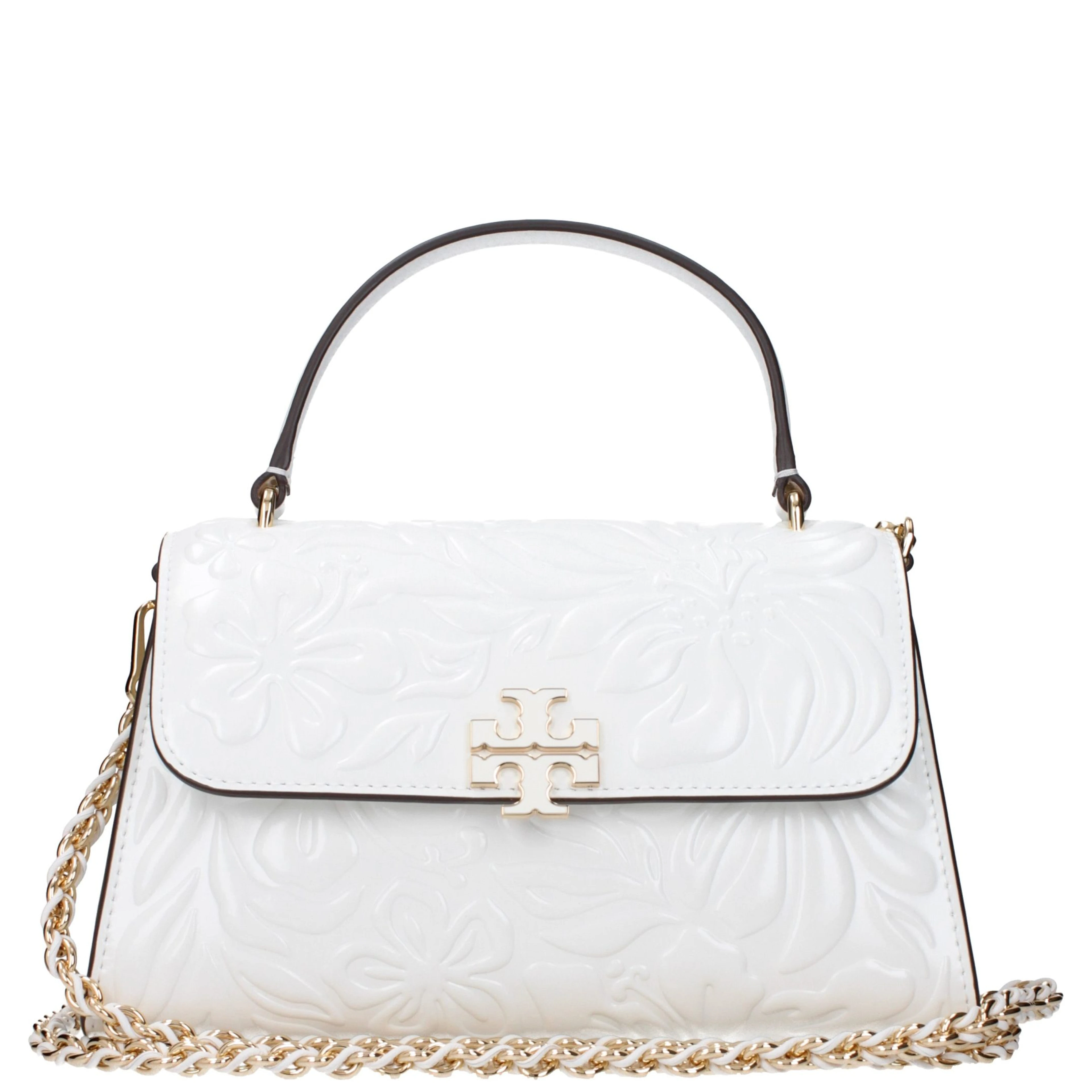White Leather Handbag