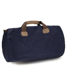 Blue Cotton Shoulder Bag