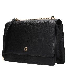 Black Leather Crossbody Bag