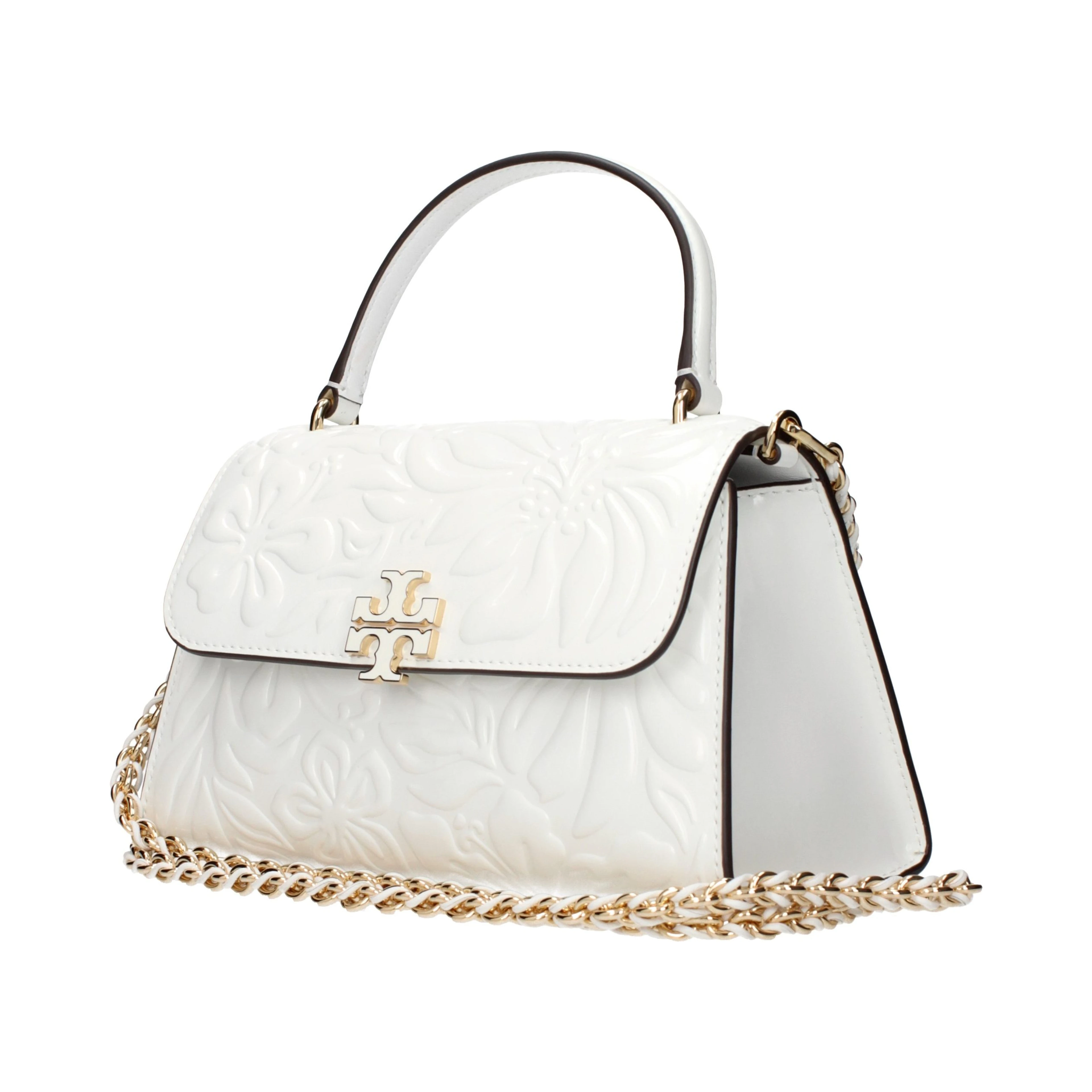 White Leather Handbag