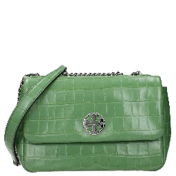 Green Leather Shoulder Bag