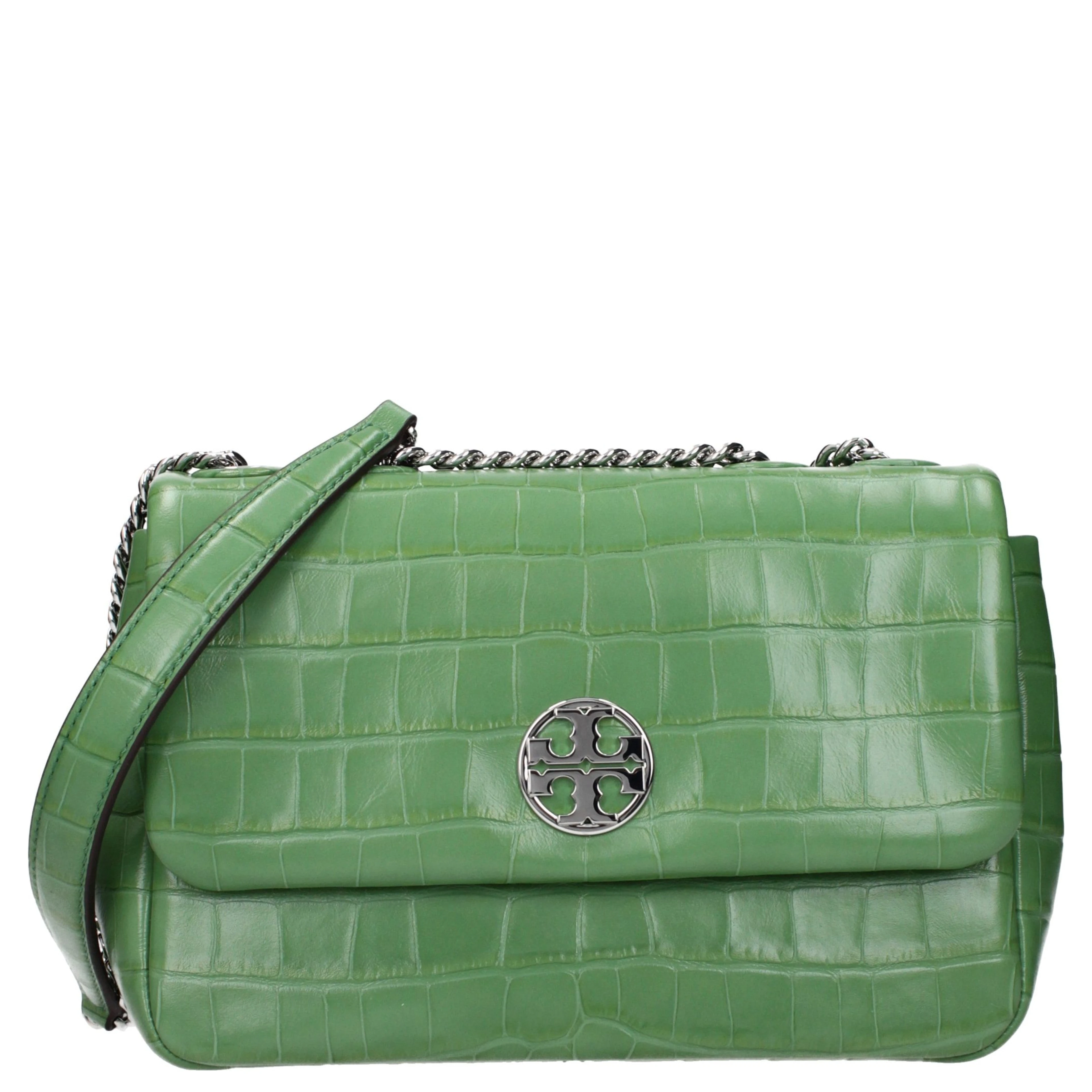 Green Leather Shoulder Bag