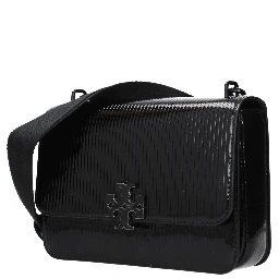 Black Leather Crossbody Bag