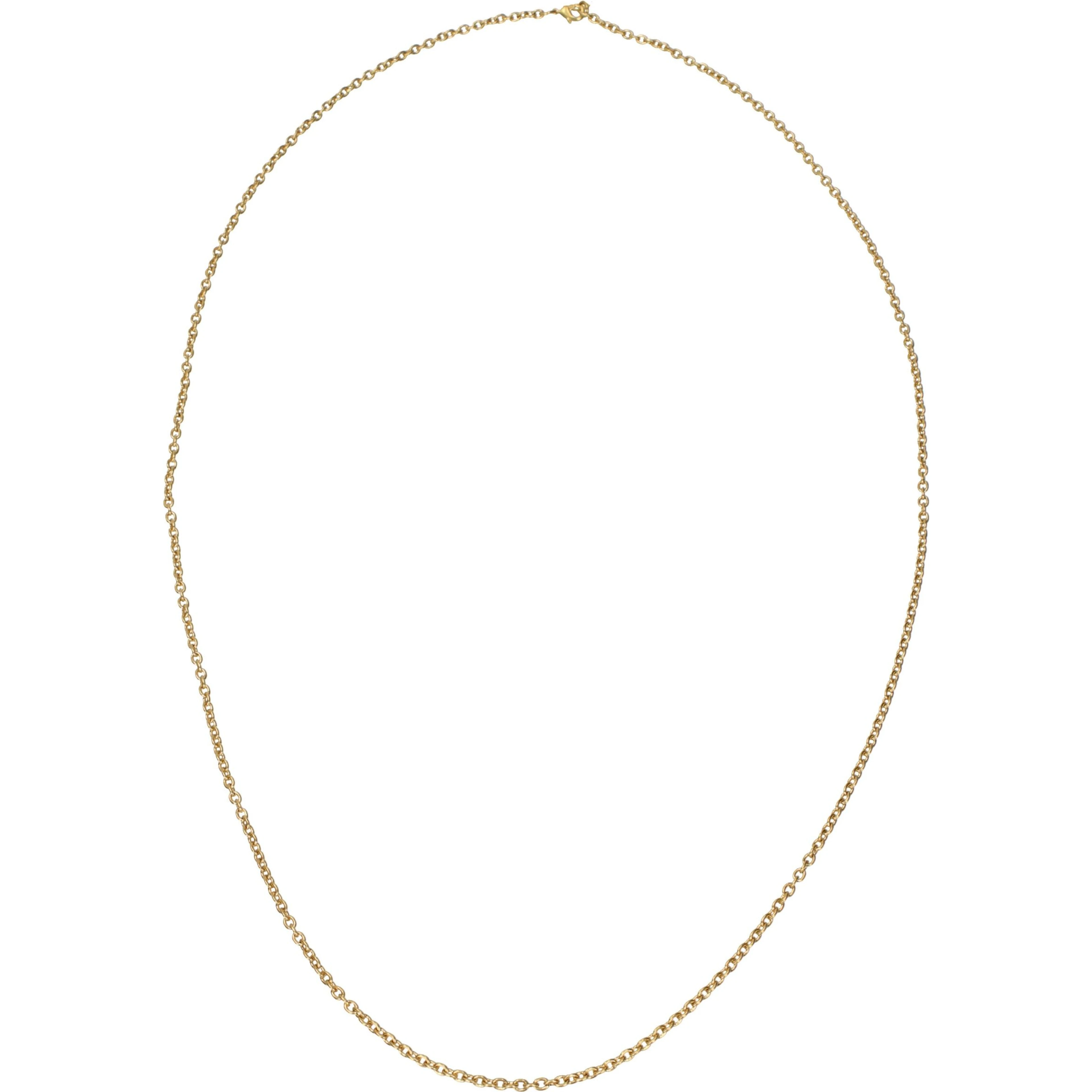 Gold Brass Necklace