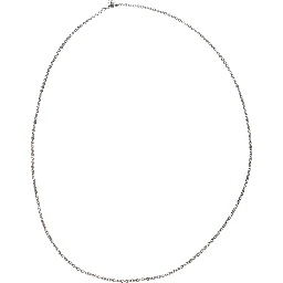 Gray Brass Necklace
