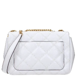 White Leather Shoulder Bag