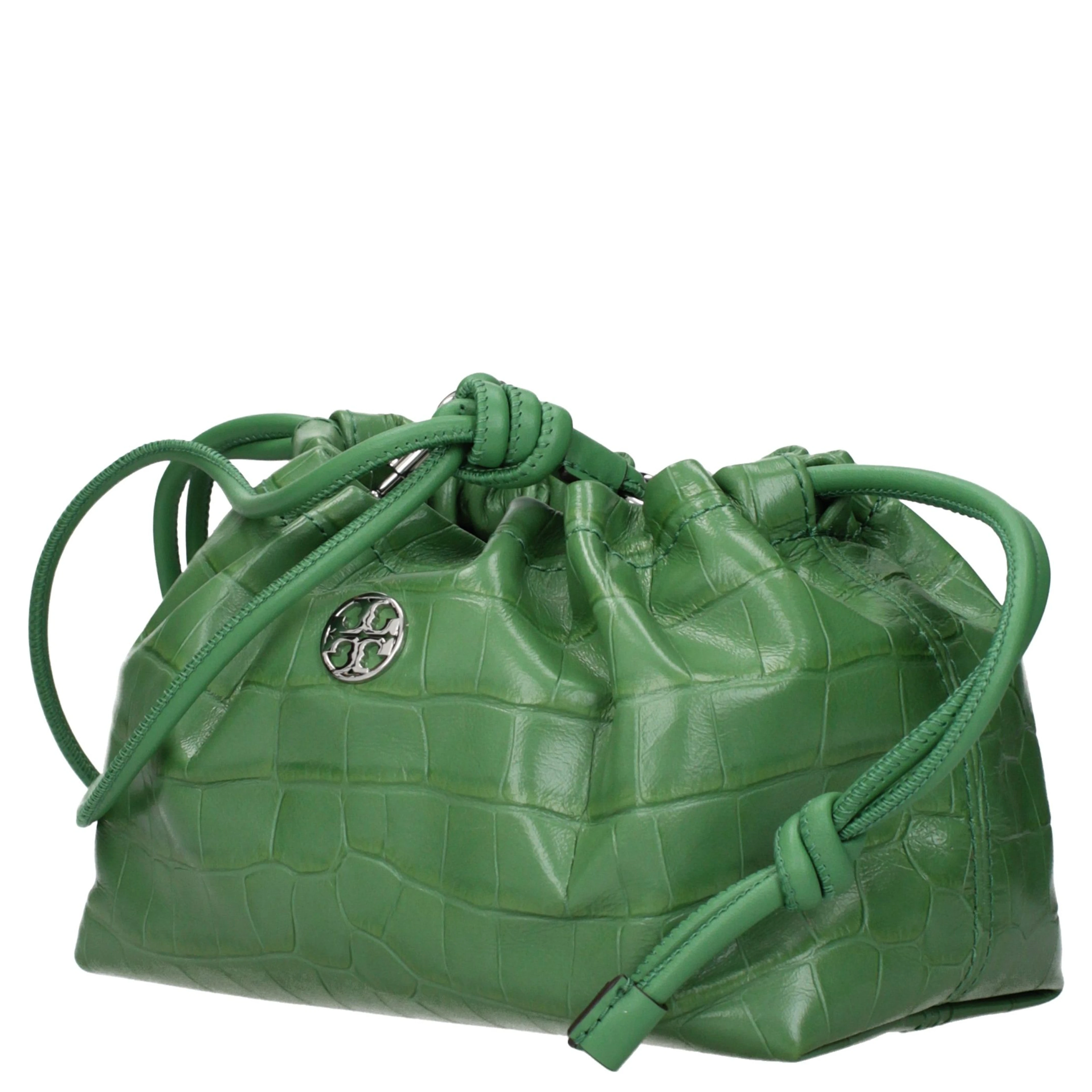 Green Leather Shoulder Bag