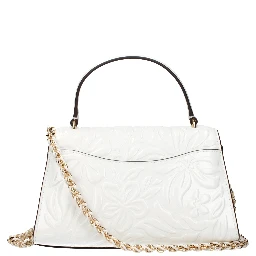 White Leather Handbag