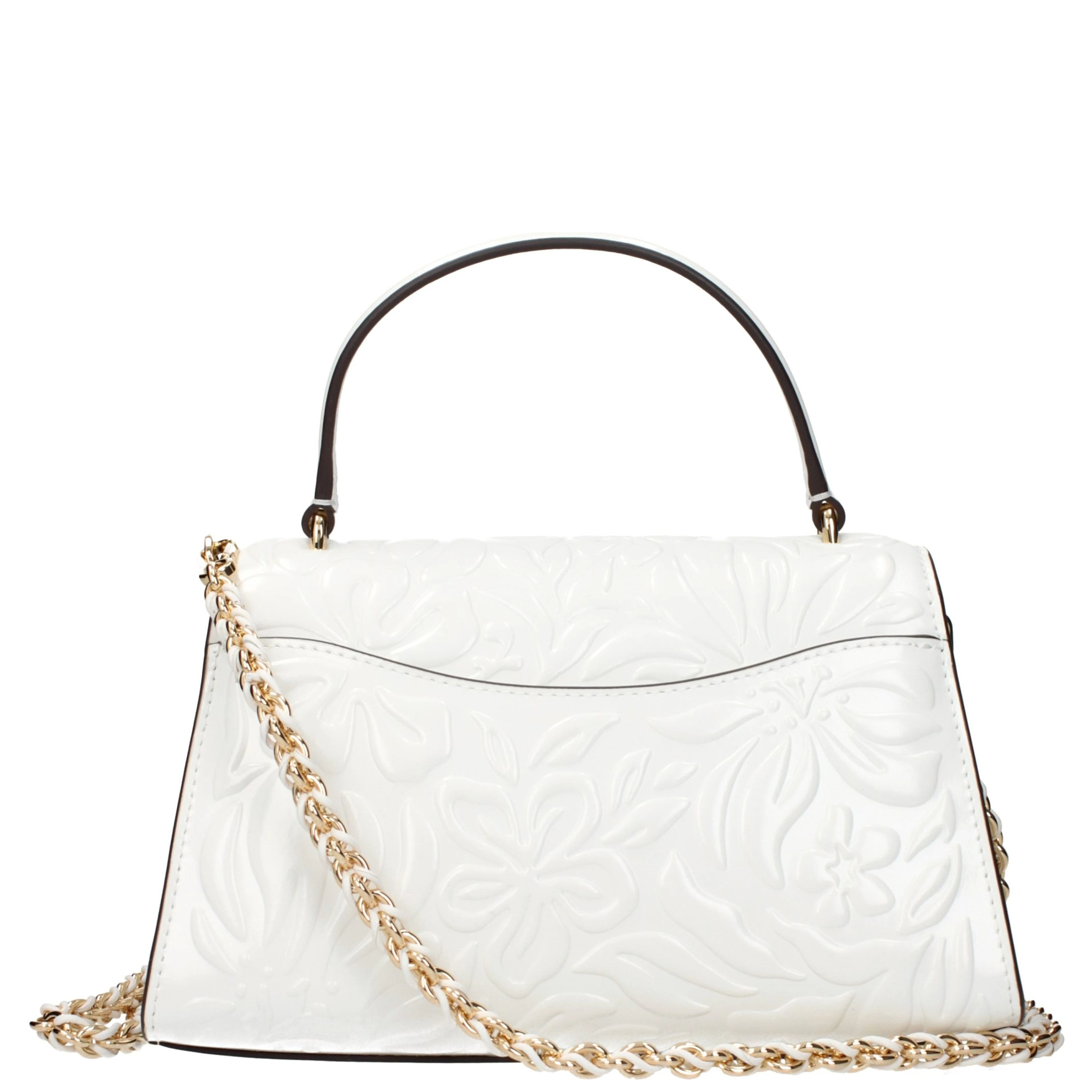 White Leather Handbag
