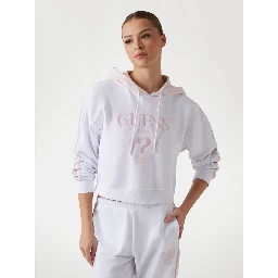 White Cotton Sweatshirt