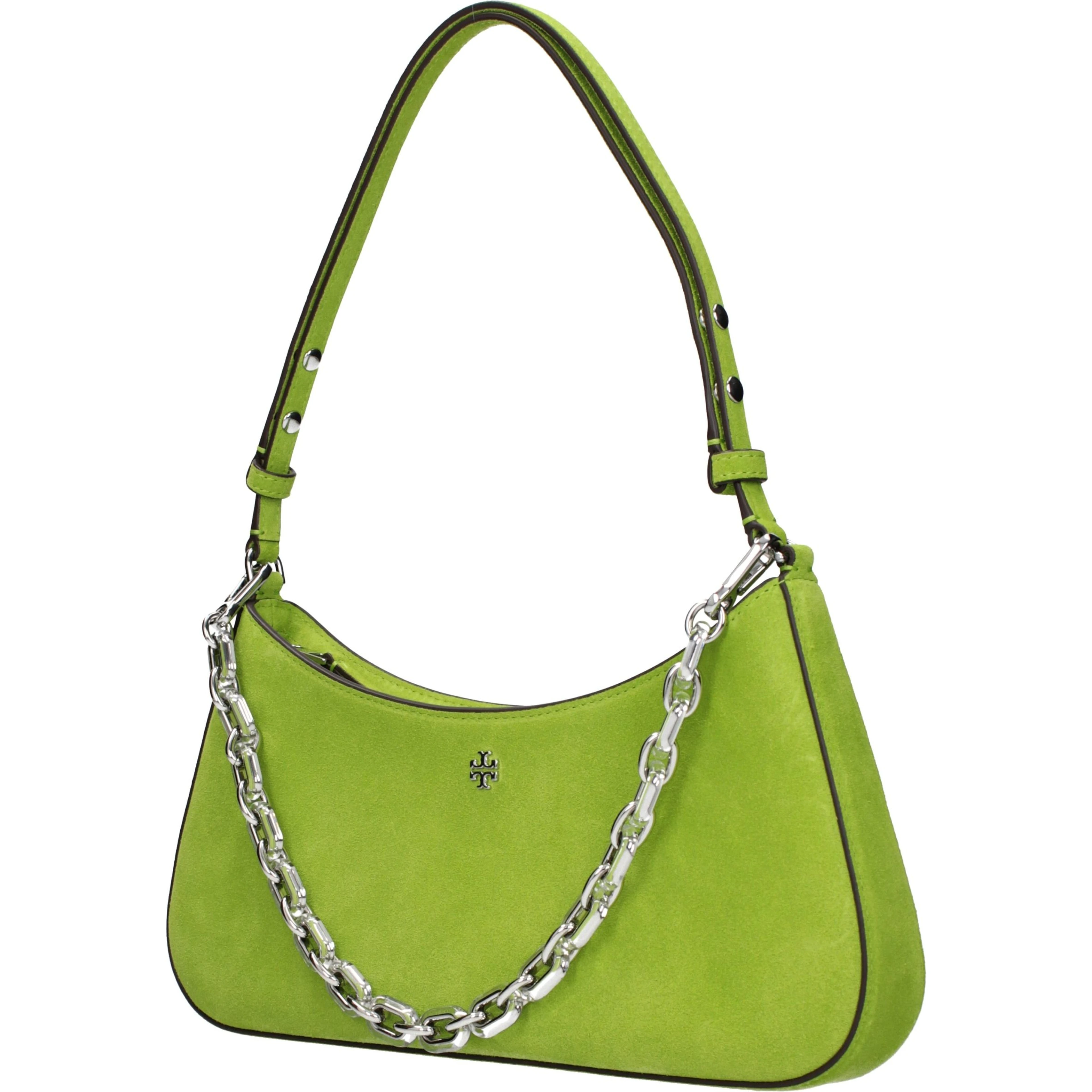 Green Leather Shoulder Bag