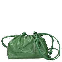 Green Leather Shoulder Bag