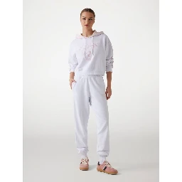 White Cotton Sweatshirt