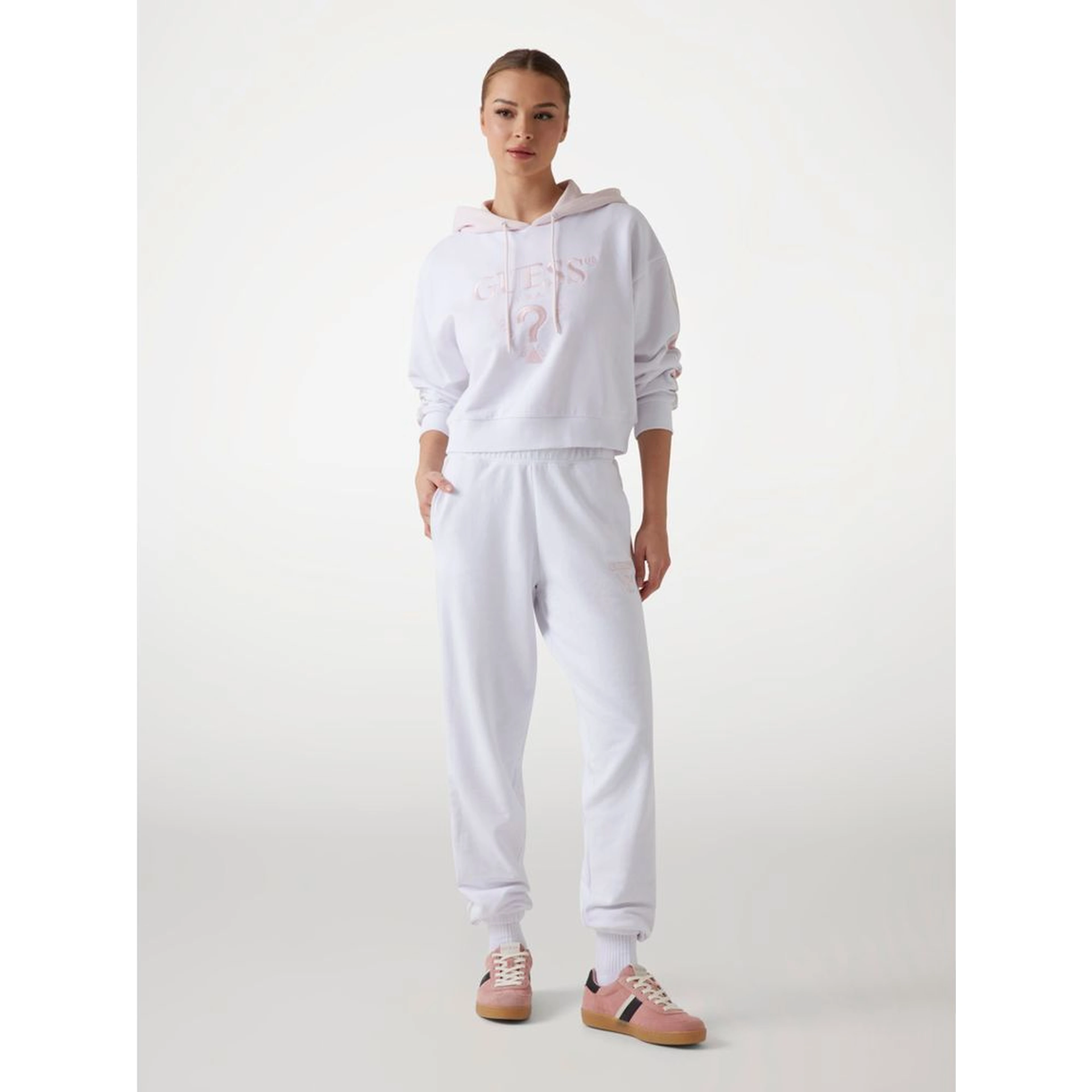 White Cotton Sweatshirt