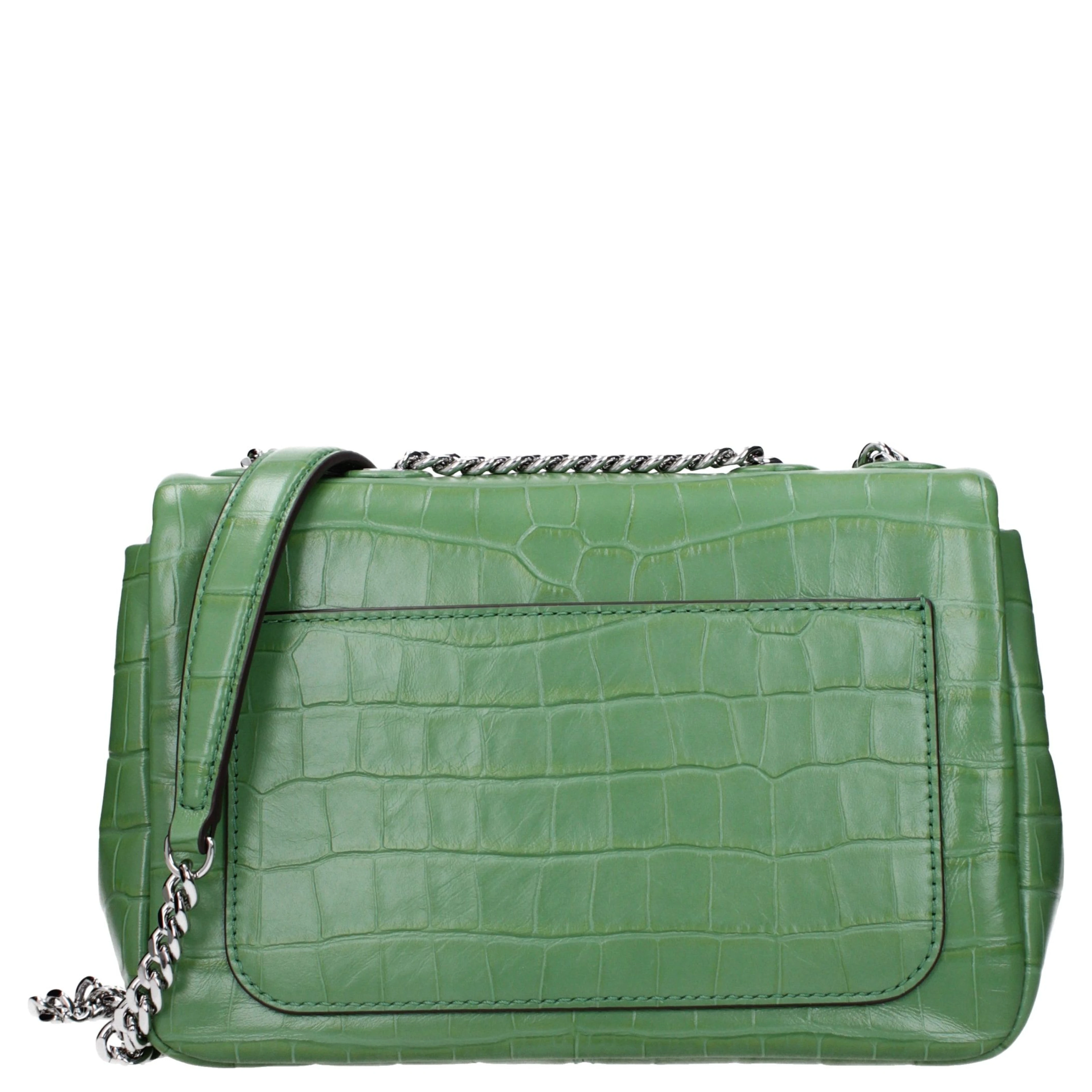 Green Leather Shoulder Bag