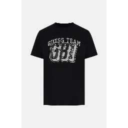 Black Cotton T-Shirt