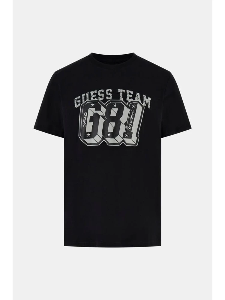 Black Cotton T-Shirt