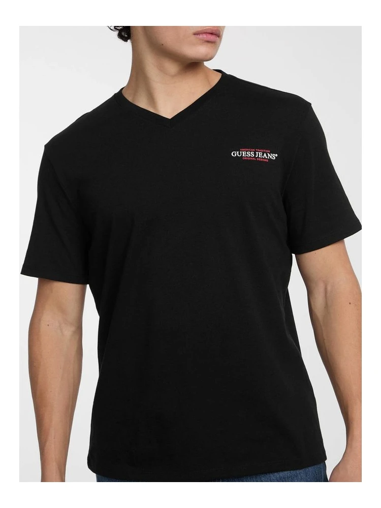 Black Cotton T-Shirt