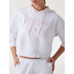 White Cotton Sweatshirt