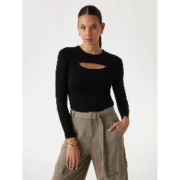 Black Viscose Tank Tops