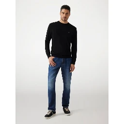 Black Viscose Sweatshirt
