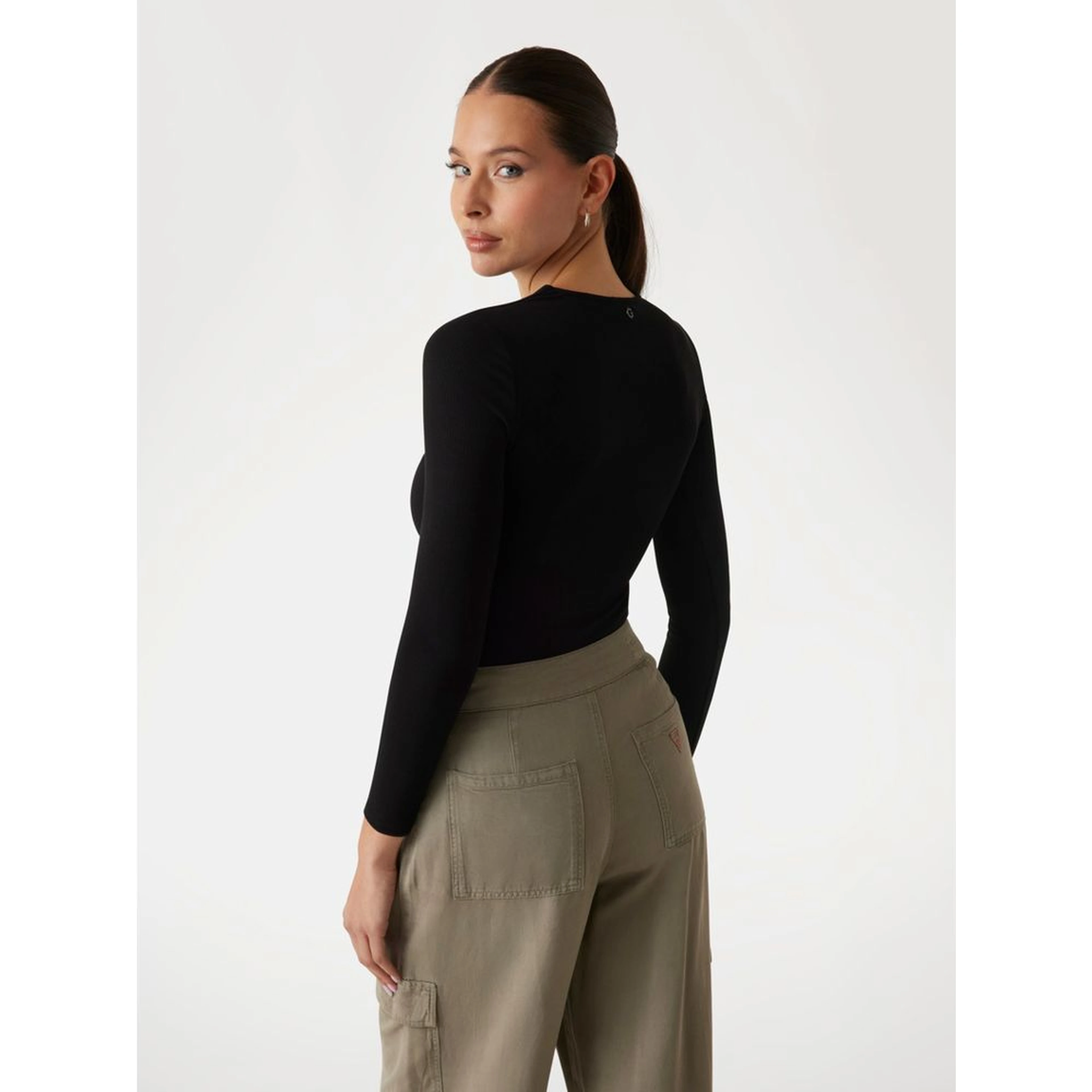 Black Viscose Tank Tops