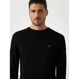 Black Viscose Sweatshirt