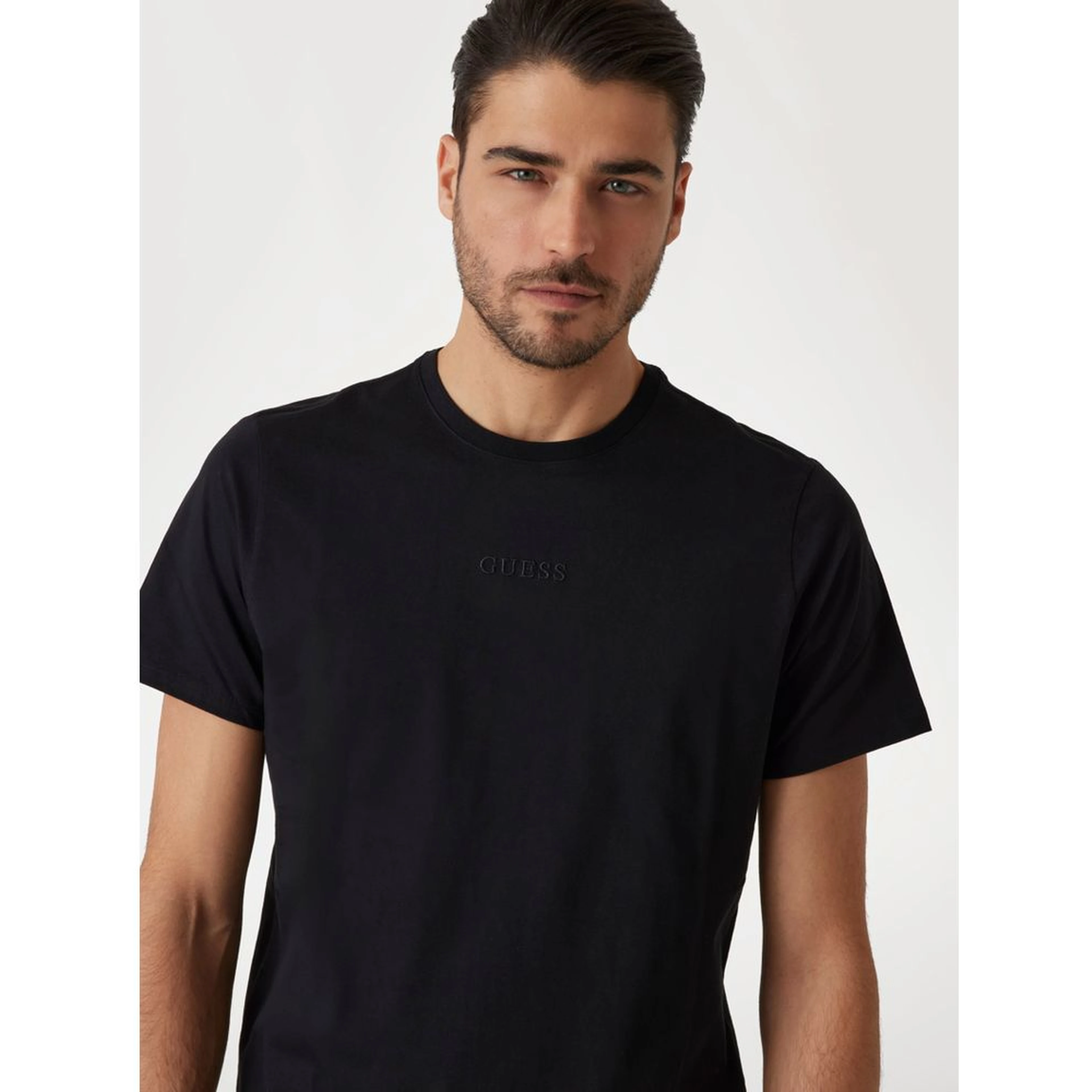 Black Cotton T-Shirt