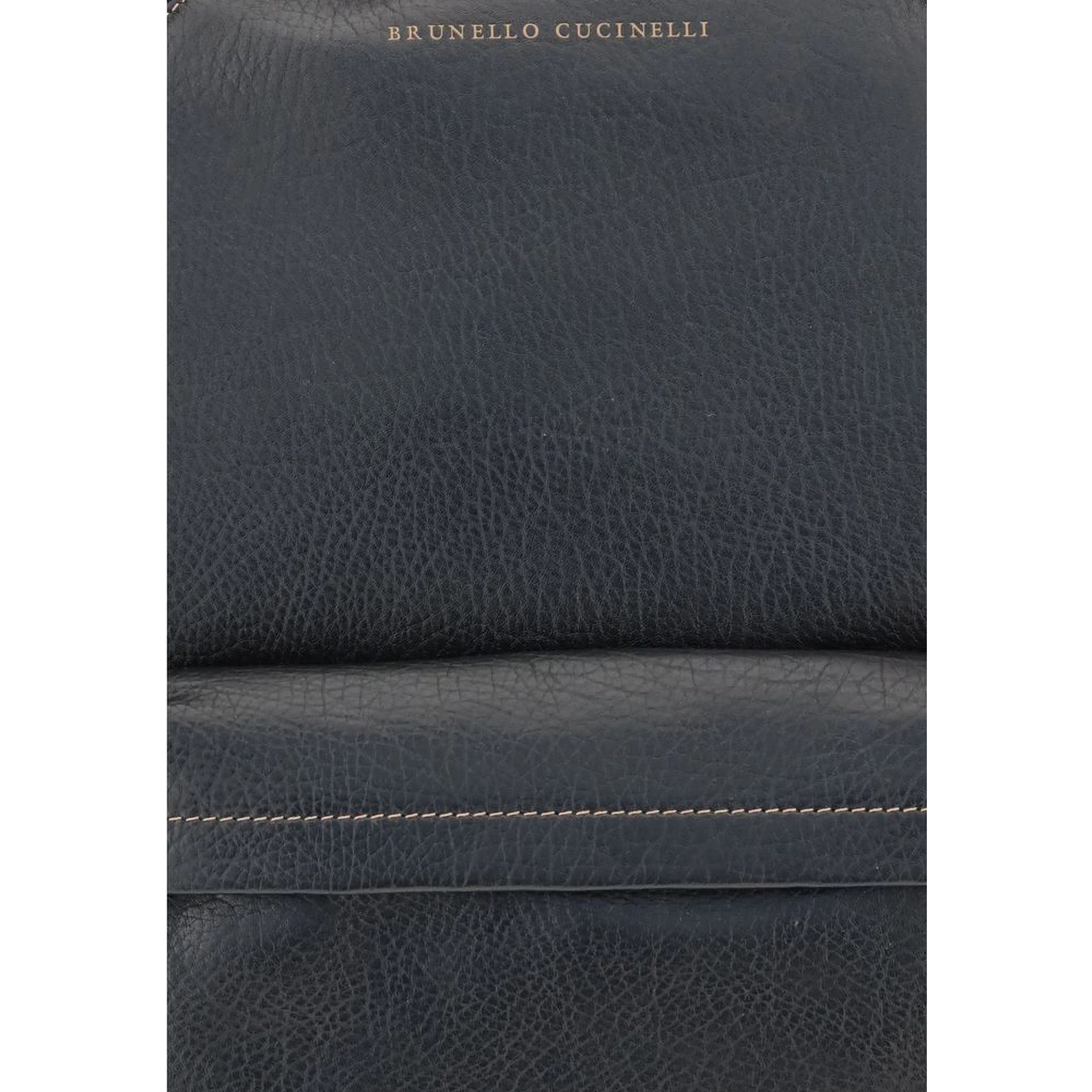 Black Calf Leather Bos Taurus Handbag