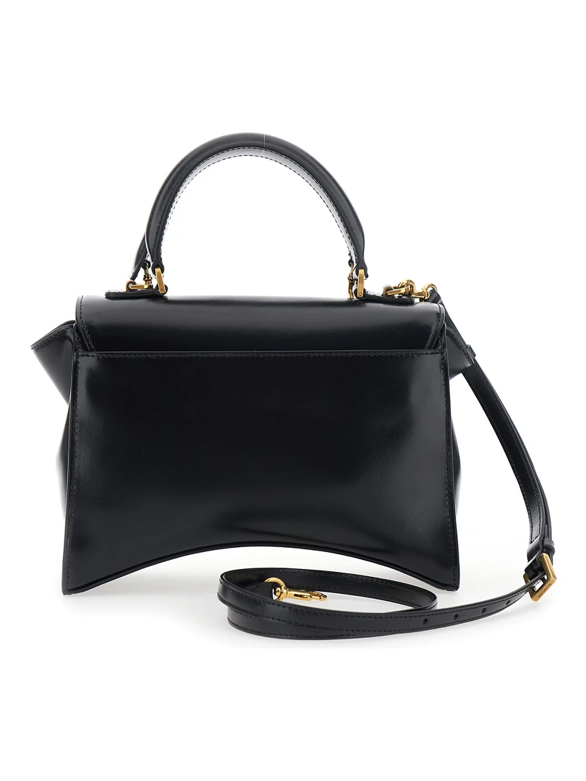 HG AVEN TOP HANDLE SMALL BAG IN SHINY BOX CALF